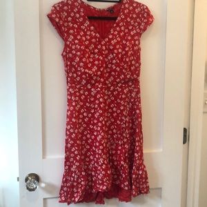Jcrew floral mini dress